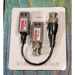 1‎ Channel Passive Video Transceiver Video Balun for CCTV Systems